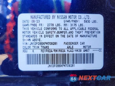 Zdjęcie 12 z 12 samochodu: 2023 NISSAN ARIYA EVOLVE+ E-4ORCE VIN:JN1DF0BBXPM709281 - miniatura
