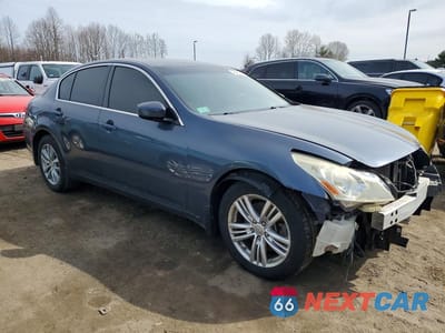 Czwarte zdjęcie samochodu z boku: 2013 INFINITI G37 SEDAN X VIN:JN1CV6AR9DM351389 - miniatura