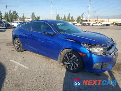 Czwarte zdjęcie samochodu z boku: 2018 HONDA CIVIC LX VIN:2HGFC4B55JH302982 - miniatura