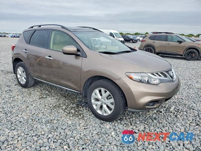 Czwarte zdjęcie samochodu z boku: 2014 NISSAN MURANO SL VIN:JN8AZ1MU6EW406015 - miniatura