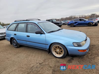 Czwarte zdjęcie samochodu z boku: 1993 TOYOTA COROLLA DX VIN:JT2AE09W6P0012881 - miniatura