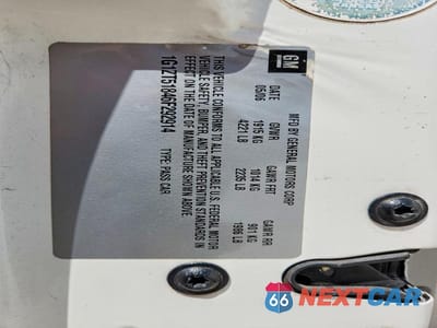 Zdjęcie 13 z 13 samochodu: 2006 CHEVROLET MALIBU LT VIN:1G1ZT51846F292914 - miniatura