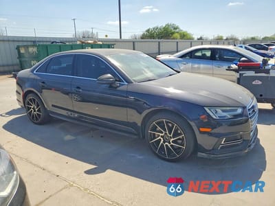 Czwarte zdjęcie samochodu z boku: 2018 AUDI A4 PREMIUM PLUS VIN:WAUENAF49JN004668 - miniatura