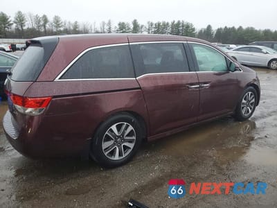 Trzecie zdjęcie samochodu z tyłu: 2014 HONDA ODYSSEY EX VIN:5FNRL5H91EB017235 - miniatura