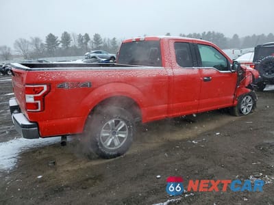 Trzecie zdjęcie samochodu z tyłu: 2019 FORD F150 SUPER CAB VIN:1FTFX1E56KFA08863 - miniatura