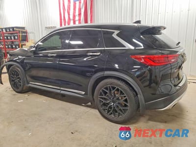 Drugie zdjęcie samochodu z przodu: 2019 INFINITI QX50 LUXE VIN:3PCAJ5M36KF131764 - miniatura