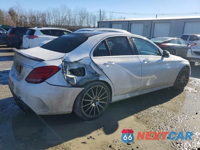 Trzecie zdjęcie samochodu z tyłu: 2015 MERCEDES-BENZ C 300 4MATIC VIN:55SWF4KB7FU010158 - miniatura
