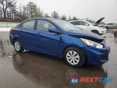 Czwarte zdjęcie samochodu z boku: 2015 HYUNDAI ACCENT GLS VIN:KMHCT4AEXFU820654 - miniatura