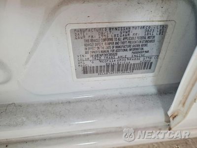 Zdjęcie 12 z 13 samochodu: 2017 NISSAN SENTRA SR VIN:3N1AB7AP4HY377907 - miniatura