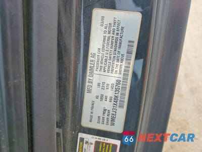 Zdjęcie 12 z 13 samochodu: 2008 SMART FORTWO PURE VIN:WMEEJ31X48K135760 - miniatura