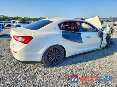 Trzecie zdjęcie samochodu z tyłu: 2017 MASERATI GHIBLI S VIN:ZAM57RTL1H1224147 - miniatura