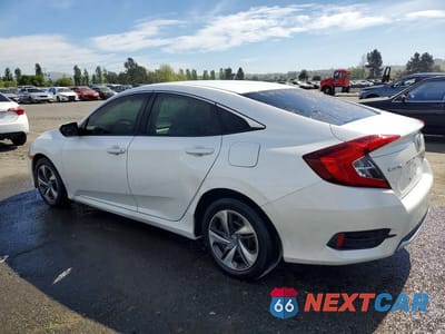 Drugie zdjęcie samochodu z przodu: 2020 HONDA CIVIC LX VIN:2HGFC2F67LH538396 - miniatura