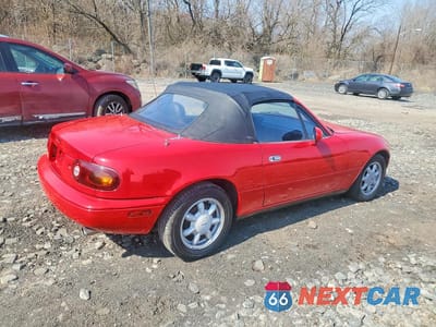 Trzecie zdjęcie samochodu z tyłu: 1990 MAZDA MX-5 MIATA VIN:JM1NA3513L0130381 - miniatura