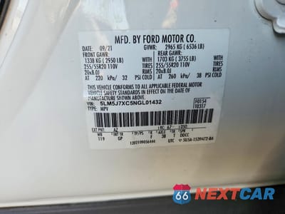 Zdjęcie 13 z 13 samochodu: 2022 LINCOLN AVIATOR RESERVE VIN:5LM5J7XC5NGL01432 - miniatura