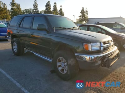 Czwarte zdjęcie samochodu z boku: 2002 TOYOTA 4RUNNER SR5 VIN:JT3GN86RX20219530 - miniatura