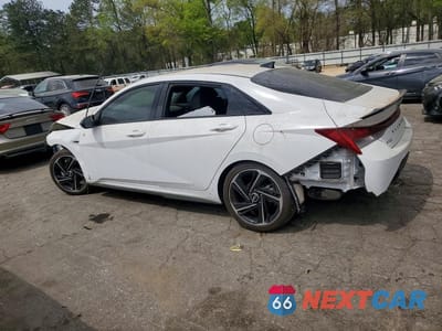 Drugie zdjęcie samochodu z przodu: 2023 HYUNDAI ELANTRA N LINE VIN:KMHLR4AF4PU568411 - miniatura