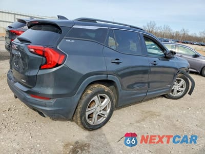Trzecie zdjęcie samochodu z tyłu: 2018 GMC TERRAIN SLE VIN:3GKALTEX2JL227296 - miniatura