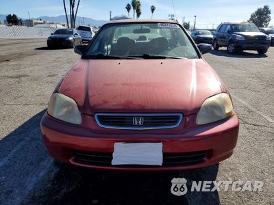 Piąte zdjęcie samochodu w środku: 1998 HONDA CIVIC LX VIN:1HGEJ6678WL033430 - miniatura