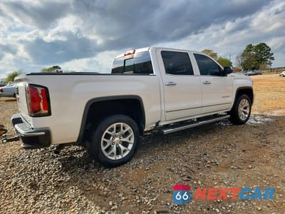 Trzecie zdjęcie samochodu z tyłu: 2016 GMC SIERRA K1500 SLT VIN:3GTU2NEC6GG273820 - miniatura