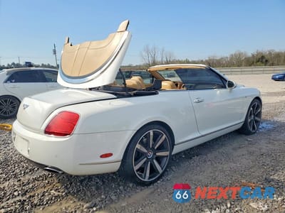 Trzecie zdjęcie samochodu z tyłu: 2007 BENTLEY CONTINENTAL GTC VIN:SCBDR33W67C046095 - miniatura