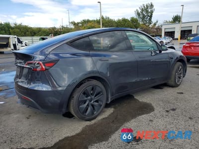 Trzecie zdjęcie samochodu z tyłu: 2024 TESLA MODEL Y VIN:7SAYGDED0RA329636 - miniatura