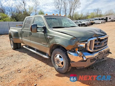 Czwarte zdjęcie samochodu z boku: 2004 FORD F350 SUPER DUTY VIN:1FTWW33P64EB32644 - miniatura