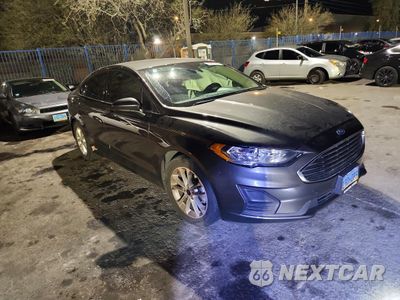Czwarte zdjęcie samochodu z boku: 2019 FORD FUSION SE VIN:3FA6P0HD8KR216250 - miniatura