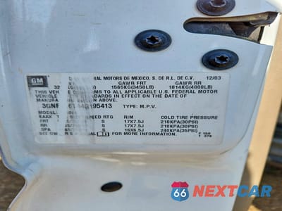 Zdjęcie 13 z 13 samochodu: 2004 CHEVROLET SUBURBAN K1500 VIN:3GNFK16T44G195413 - miniatura