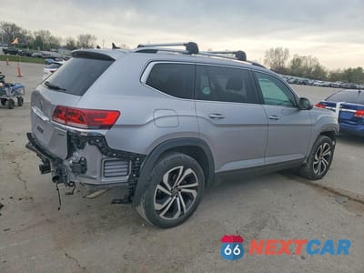 Trzecie zdjęcie samochodu z tyłu: 2021 VOLKSWAGEN ATLAS SEL PREMIUM VIN:1V2TR2CA8MC508433 - miniatura