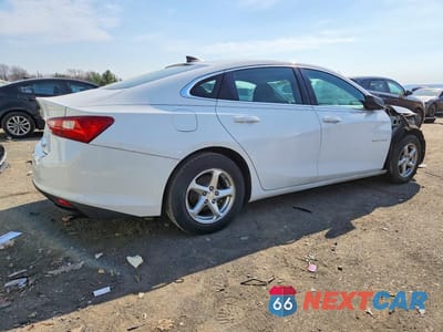 Trzecie zdjęcie samochodu z tyłu: 2017 CHEVROLET MALIBU LS VIN:1G1ZB5STXHF124297 - miniatura