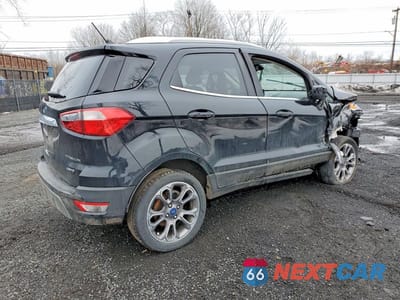 Trzecie zdjęcie samochodu z tyłu: 2020 FORD ECOSPORT TITANIUM VIN:MAJ6S3KLXLC349026 - miniatura