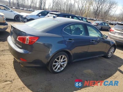 Trzecie zdjęcie samochodu z tyłu: 2011 LEXUS IS 250 BASE VIN:JTHCF5C28B5047352 - miniatura