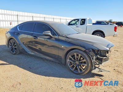 Czwarte zdjęcie samochodu z boku: 2021 LEXUS IS 350 F SPORT VIN:JTHGZ1B20M5045035 - miniatura