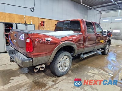 Trzecie zdjęcie samochodu z tyłu: 2015 FORD F350 SUPER DUTY VIN:1FT8W3BT1FEB70177 - miniatura