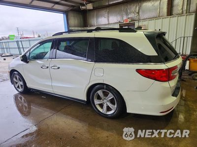 Drugie zdjęcie samochodu z przodu: 2018 HONDA ODYSSEY EXL VIN:5FNRL6H72JB001902 - miniatura