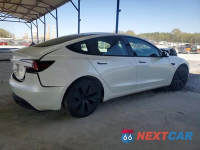 Trzecie zdjęcie samochodu z tyłu: 2025 TESLA MODEL 3 VIN:5YJ3E1EA6SF927823 - miniatura