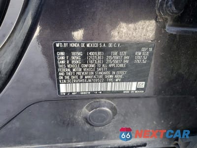 Zdjęcie 13 z 13 samochodu: 2018 HONDA HR-V EX VIN:3CZRU5H5XJM709522 - miniatura