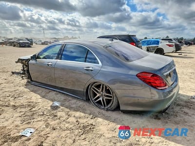 Drugie zdjęcie samochodu z przodu: 2017 MERCEDES-BENZ S 550 4MATIC VIN:WDDUG8FB2HA338516 - miniatura