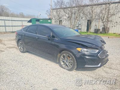 Czwarte zdjęcie samochodu z boku: 2020 FORD FUSION SEL VIN:3FA6P0CD9LR131068 - miniatura
