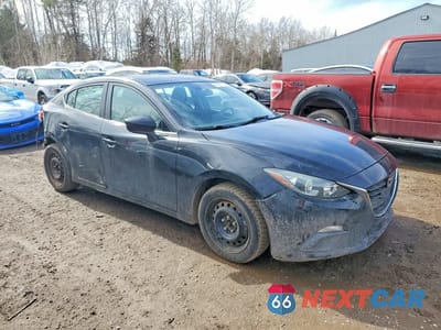 Czwarte zdjęcie samochodu z boku: 2016 MAZDA 3 TOURING VIN:3MZBM1V77GM269481 - miniatura