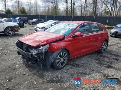 2018 HYUNDAI ELANTRA GT BASE KMHH35LE9JU034619 - główne zdjęcie licytacji z USA - miniatura