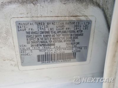 Zdjęcie 12 z 13 samochodu: 2013 NISSAN SENTRA S VIN:3N1AB7AP0DL658660 - miniatura