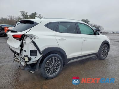 Trzecie zdjęcie samochodu z tyłu: 2019 HYUNDAI TUCSON SEL VIN:KM8J33AL1KU886925 - miniatura