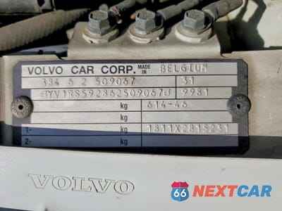 Zdjęcie 12 z 13 samochodu: 2006 VOLVO S60 2.5T VIN:YV1RS592862509067 - miniatura