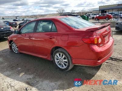 Drugie zdjęcie samochodu z przodu: 2010 TOYOTA COROLLA S VIN:1NXBU4EE9AZ321839 - miniatura