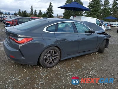 Trzecie zdjęcie samochodu z tyłu: 2023 BMW 430I GRAN COUPE VIN:WBA63AV09PFN42332 - miniatura