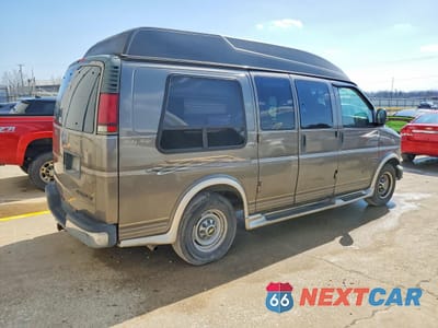 Trzecie zdjęcie samochodu z tyłu: 2002 CHEVROLET EXPRESS G2500 VIN:1GBGG25R921176849 - miniatura