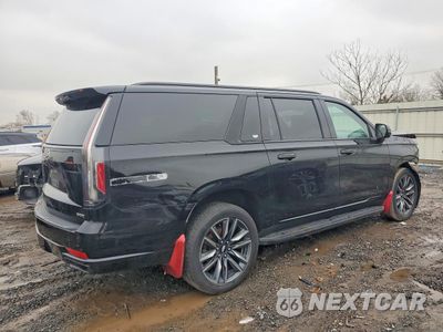Trzecie zdjęcie samochodu z tyłu: 2021 CADILLAC ESCALADE ESV SPORT VIN:1GYS4NKL0MR383158 - miniatura