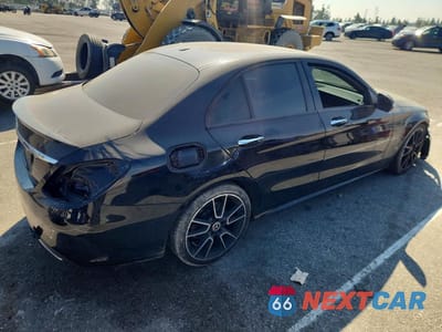 Trzecie zdjęcie samochodu z tyłu: 2021 MERCEDES-BENZ C 300 VIN:W1KWF8DB4MR613152 - miniatura