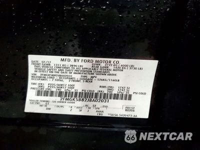 Zdjęcie 13 z 13 samochodu: 2018 FORD FLEX SE VIN:2FMGK5B82JBA02031 - miniatura